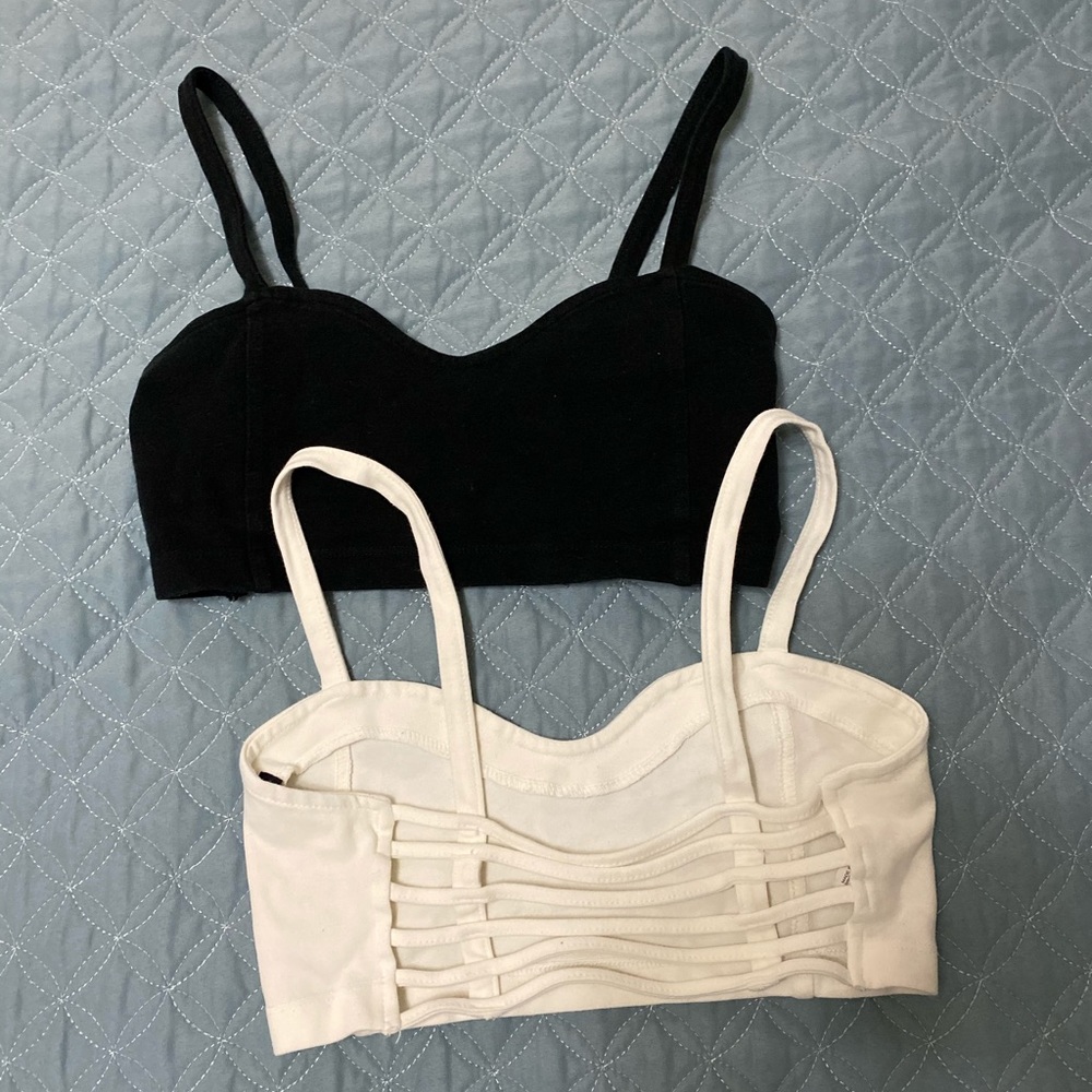 Brandy Melville caged bralette